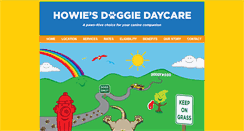 Desktop Screenshot of howiesdoggiedaycare.com